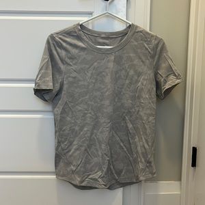 Lululemon Grey Camo T-Shirt